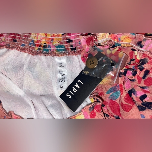 NWT LAPIS CASUAL FLORAL DRESS  SIZE M - Picture 8 of 8